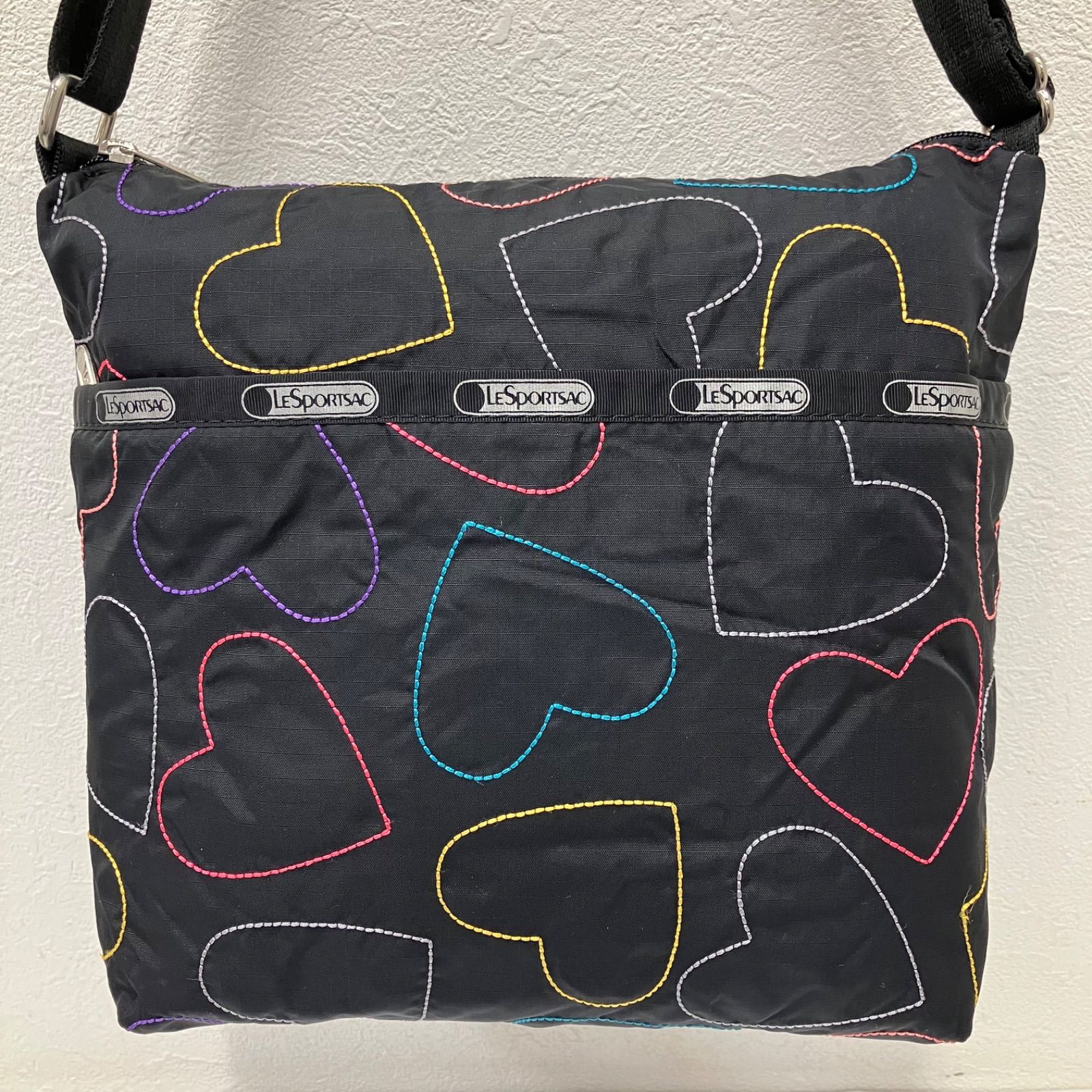9134 LeSportsac レスポートサック ナイロン レディース ショルダー 