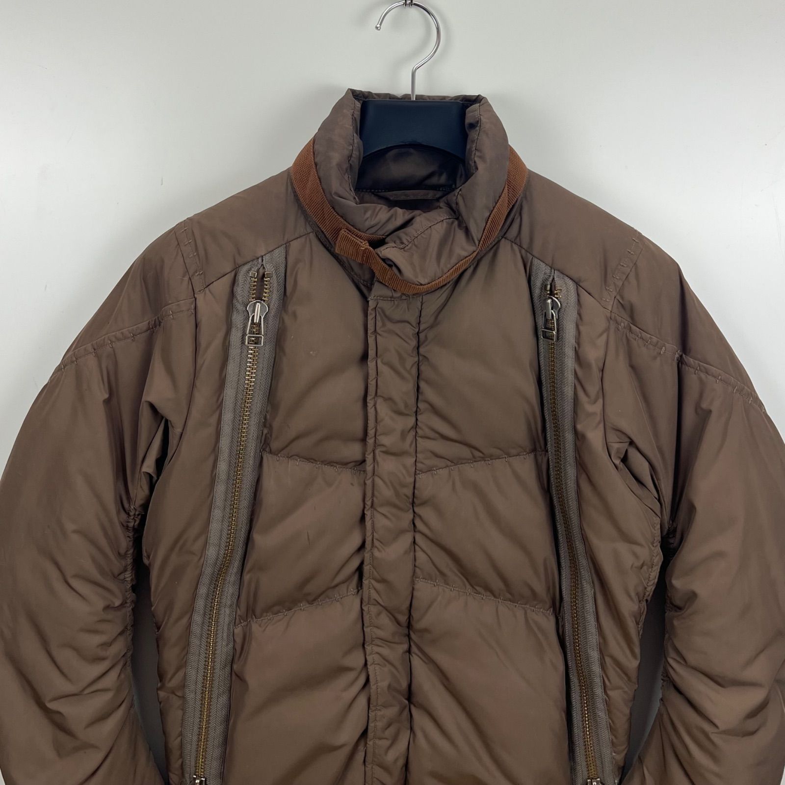 MARITHE FRANCOIS GIRBAUD 00s y2k archive gimmick down jacket S