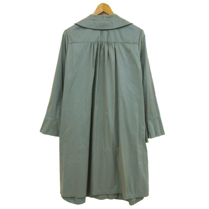 4298シズカコムロ ロングコートス プリングコート アウター 大きい
