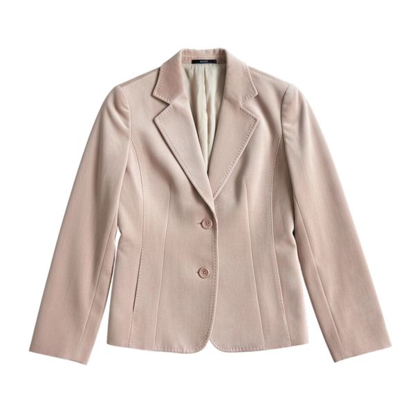 ロペ ROPE ジャケット テーラード ベルベット ステッチデザイン 裏地