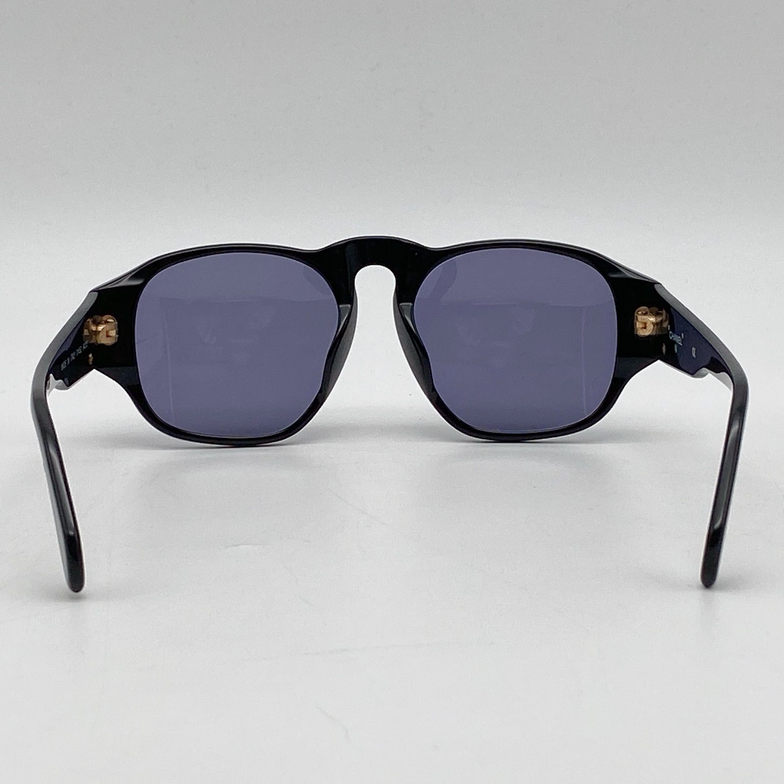Chanel Coco Mark Sunglasses Plastic Black 01452 94305 シャネル