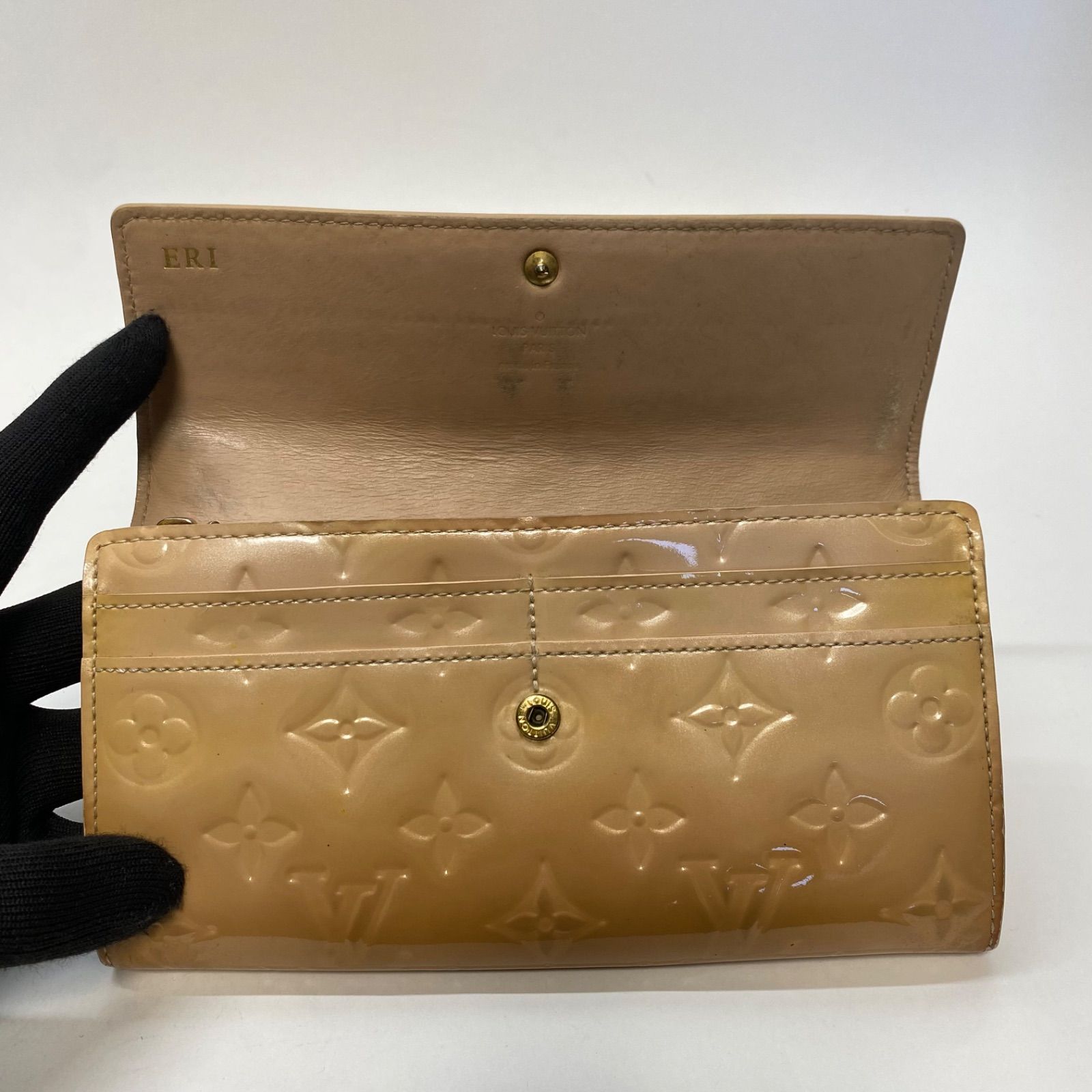 3440 LOUIS VUITTON ルイヴィトン ヴェルニ 長財布 ポルトフォイユ