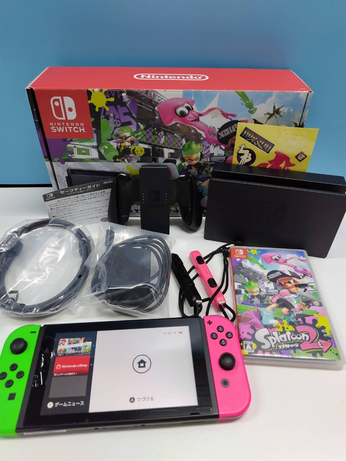 3台まとめ売り】Nintendo Switch スプラトゥーン2/HAC-001/ソフト