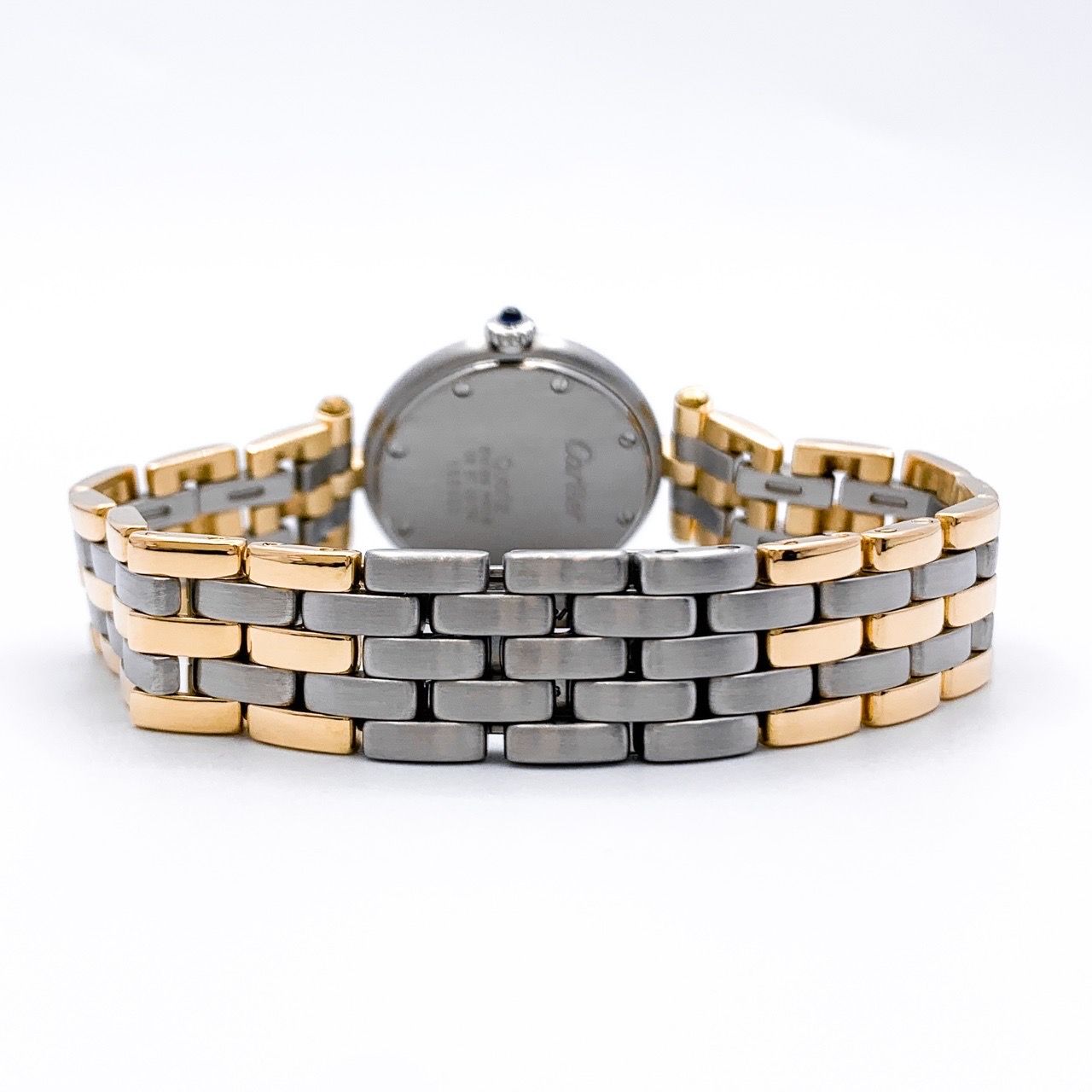 仕上済】カルティエ パンテール ヴァンドーム SM コンビ 3ロウ K18×SS 