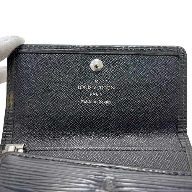 ルイ ヴィトン キーケース ミュルティクレ6 ブラック ノワール エピ