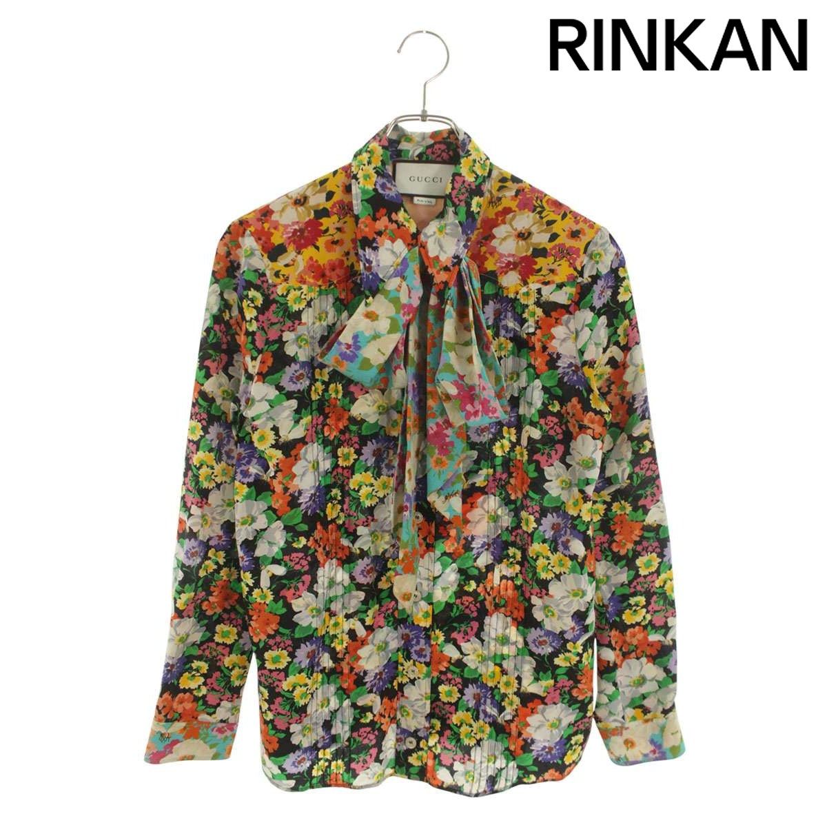グッチ 498638 ZKP22 フラワー総柄長袖シャツ メンズ 42 - メルカリ
