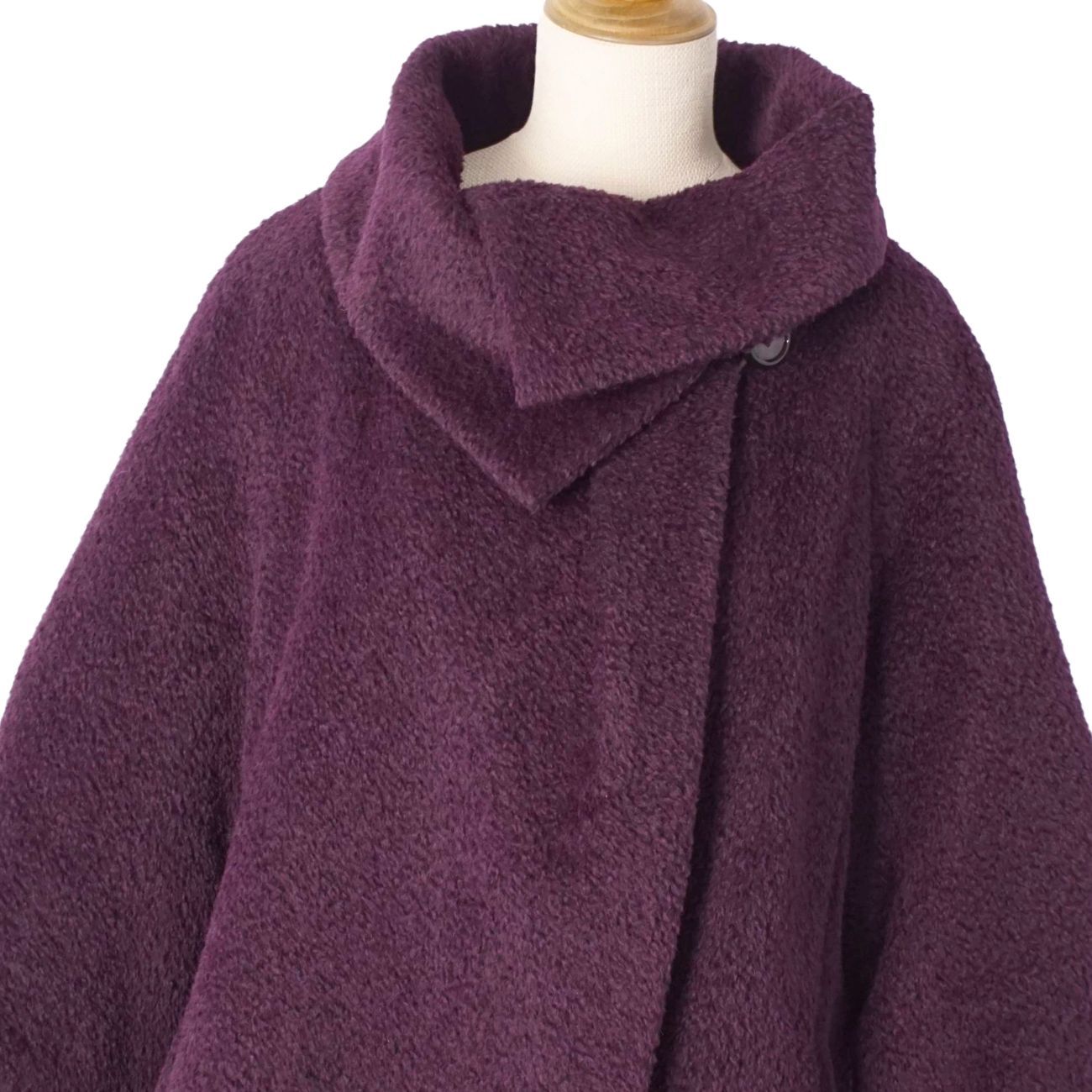 美品 マックスマーラ Max Mara STUDIO コート シャギー アルパカ