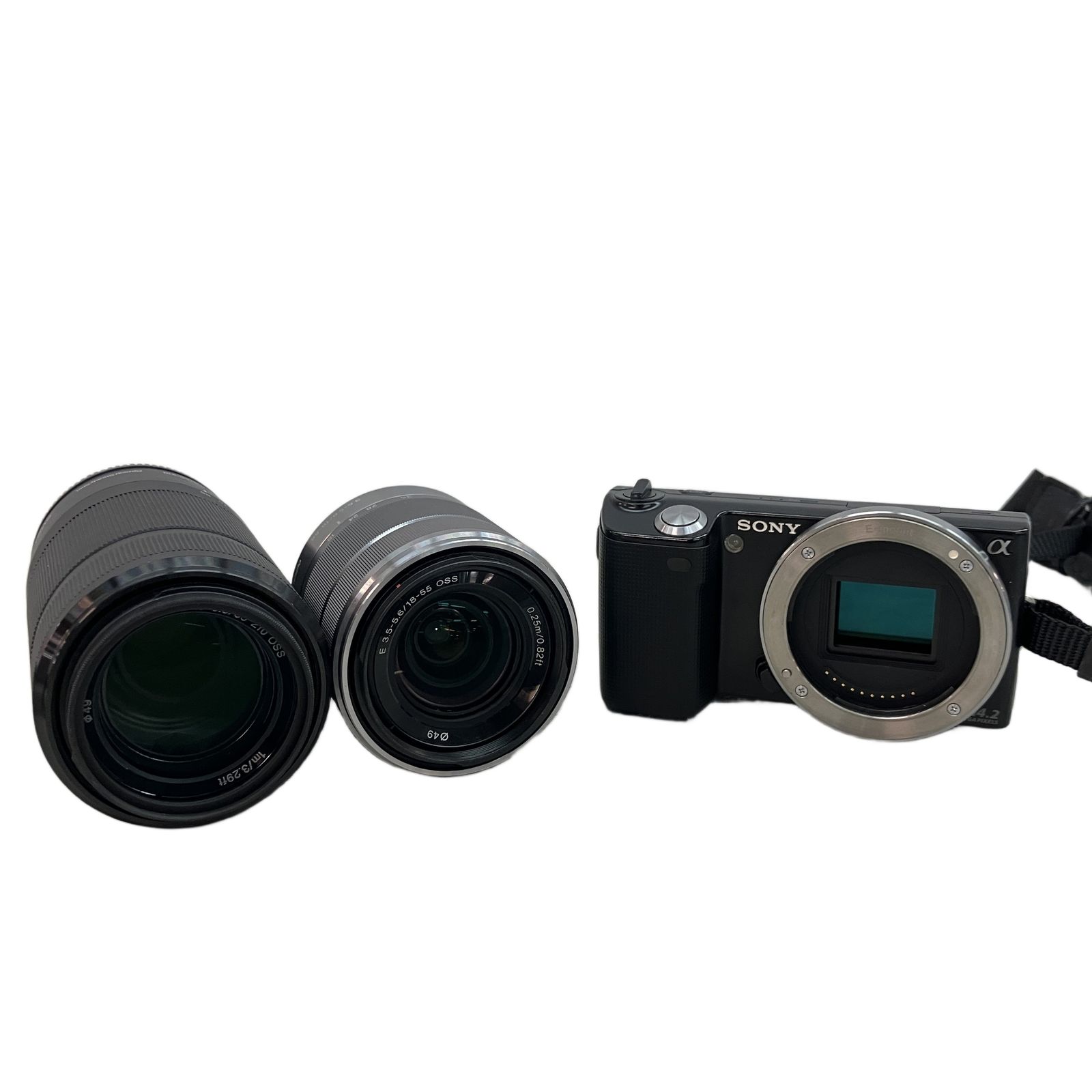 SONY α NEX-5 ミラーレス 一眼 カメラ ボディ 18-55mm F3.5-5.6