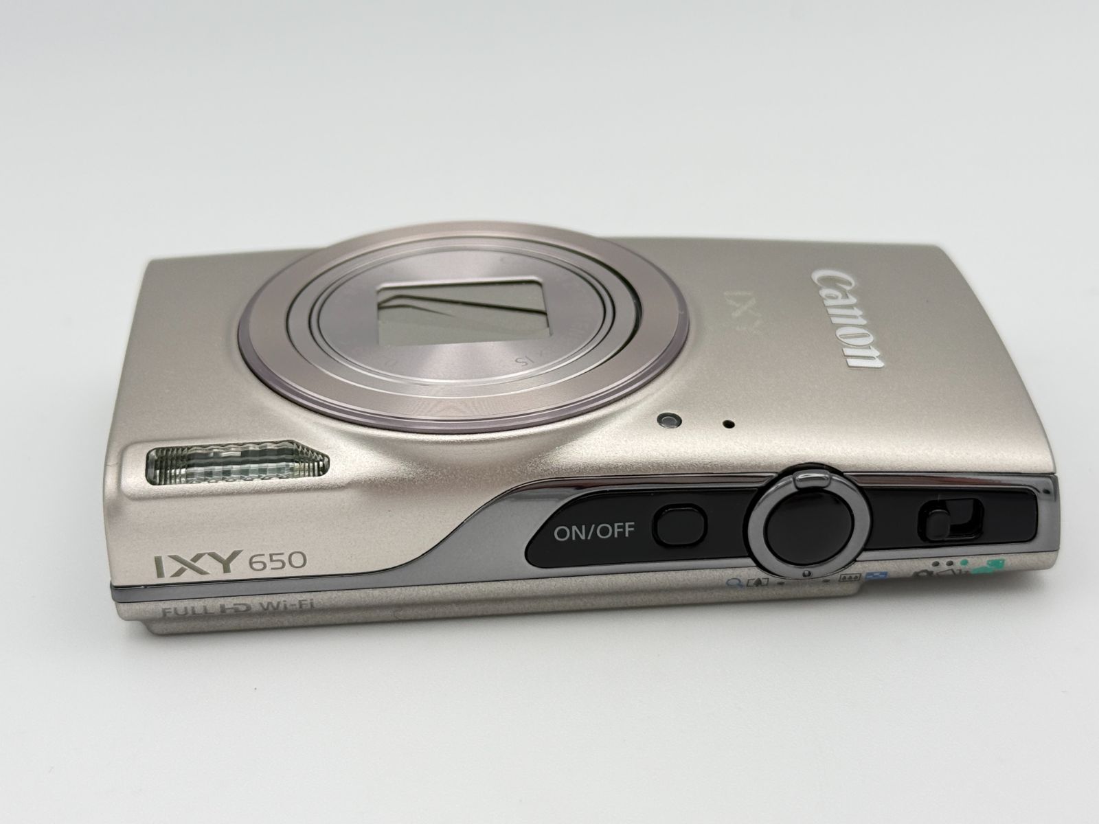 極上美品】CANON IXY 650 シルバー キャノン イクシー デジタルカメラ