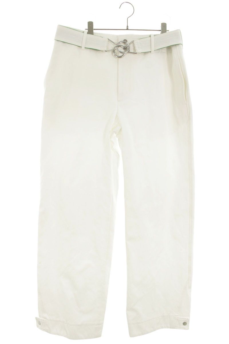 ボッテガヴェネタ 689104 V0XK0 ベルト付きワイドチノロングパンツ