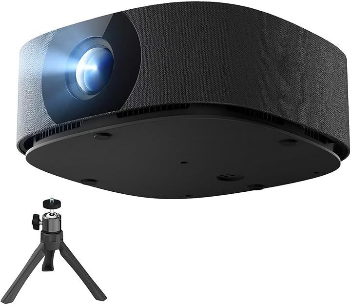 Sawcnreo 限定モデル 小型プロジェクター家庭用 天井投影 800ANSI 回転