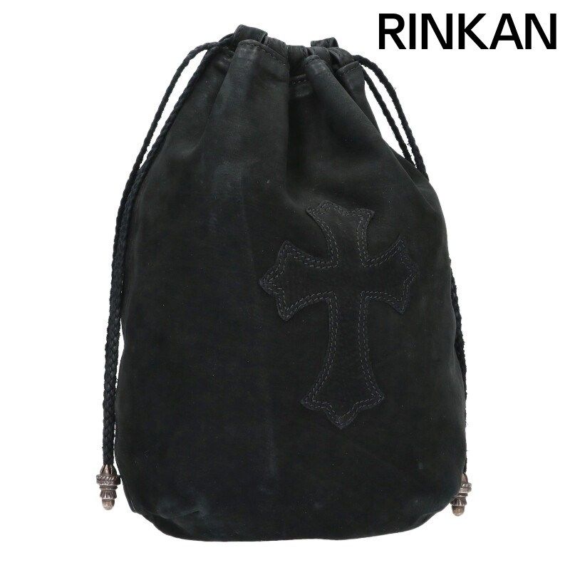 クロムハーツ DRW STRNG SACK CRS PATCH クロスパッチドローストリング