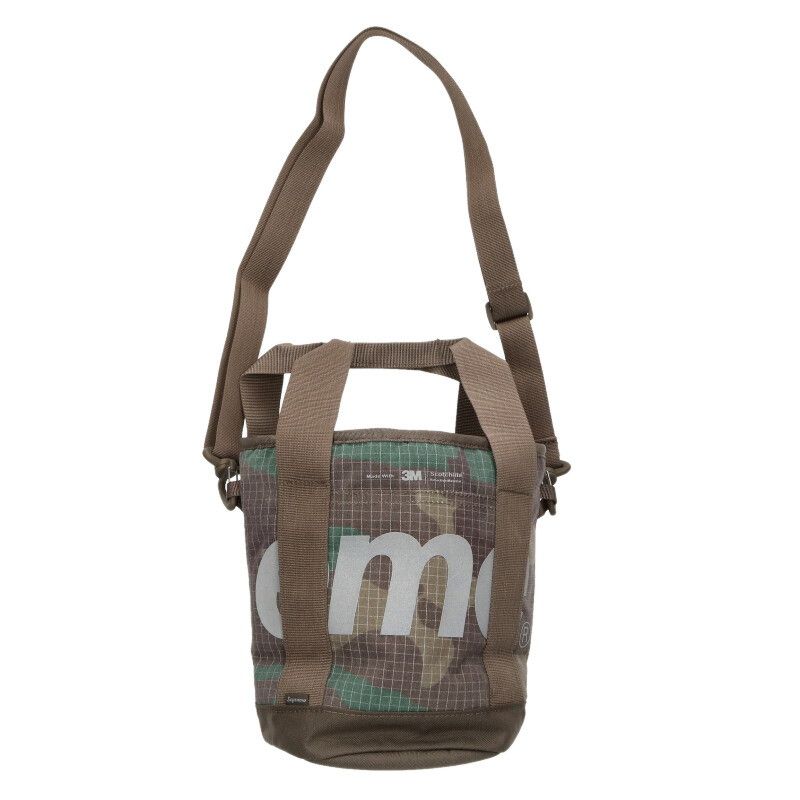 シュプリーム 24AW Cinch Bag ボックスロゴカモ柄ショルダーバッグ