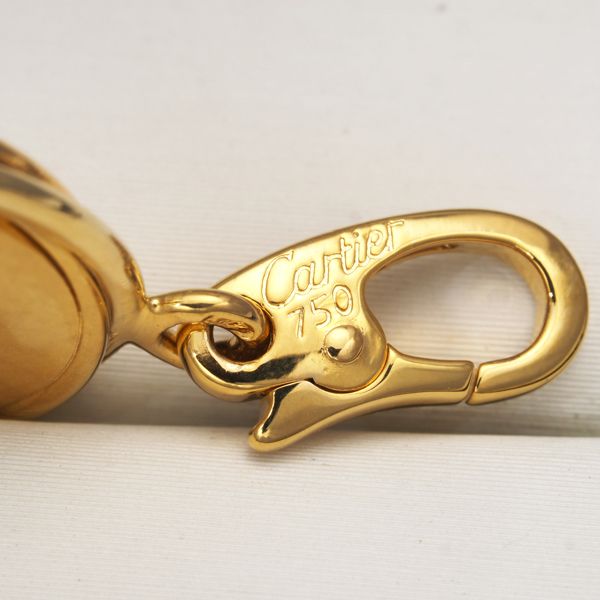 カルティエ トリニティペンダントトップ スリーカラー クロス メダル