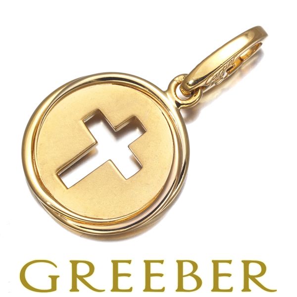 カルティエ トリニティペンダントトップ スリーカラー クロス メダル