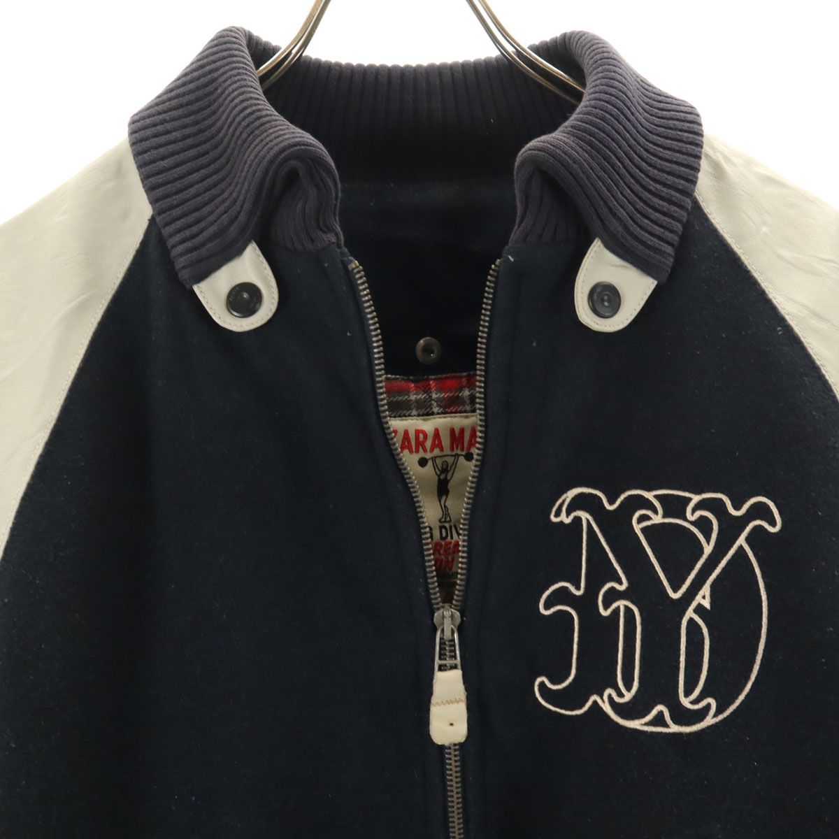 中古・古着通販ZARA (ザラ) スタジャン グリーン サイズ:S｜ブランド 