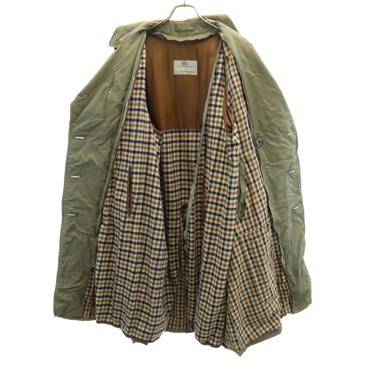Aquascutum アクアスキュータム 80s 70s イングランド製 ヴィンテージ