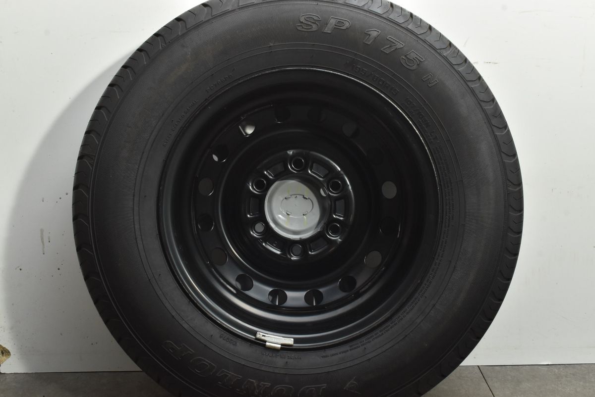 新車外し スペア用に】トヨタ 200系 ハイエース 純正 15in 6J +35