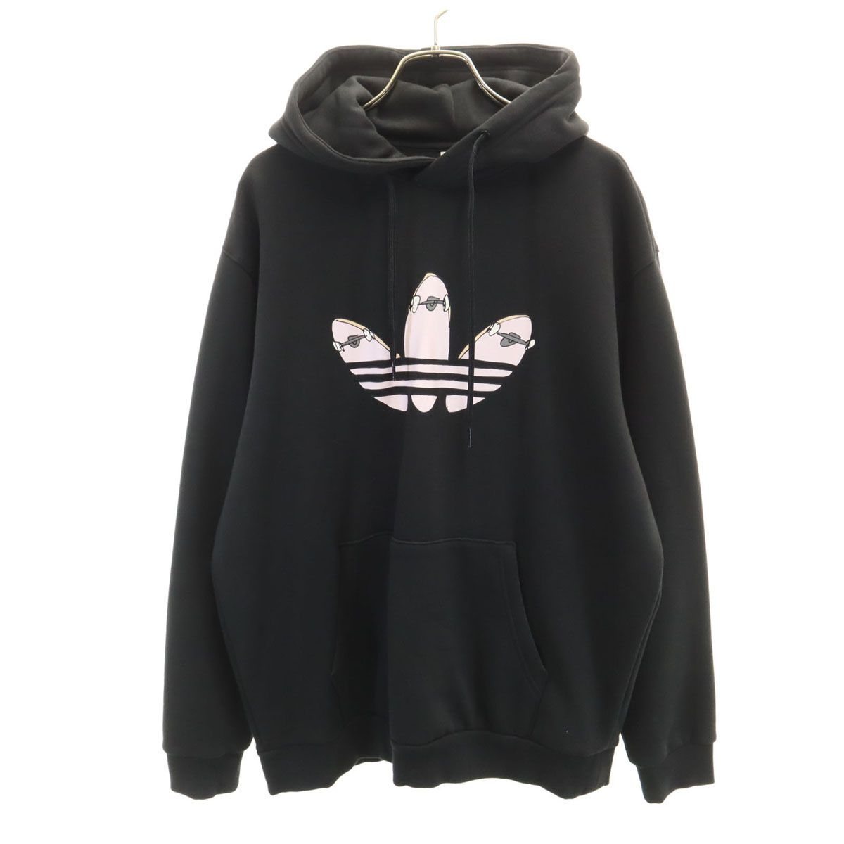 美品 adidas Originals アディダスオリジナルス トレフォイルロゴ 長袖 