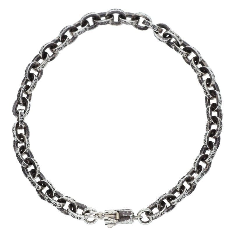 クロムハーツ PAPER CHAIN/ペーパーチェーン シルバーブレスレット