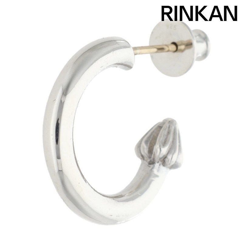 クロムハーツ HOOP PLAIN/プレーンフープ シルバーピアス メンズ