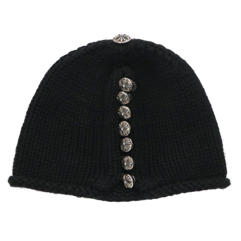 クロムハーツ BEANIE CASH/レザーパッチビーニー レザークロスパッチ