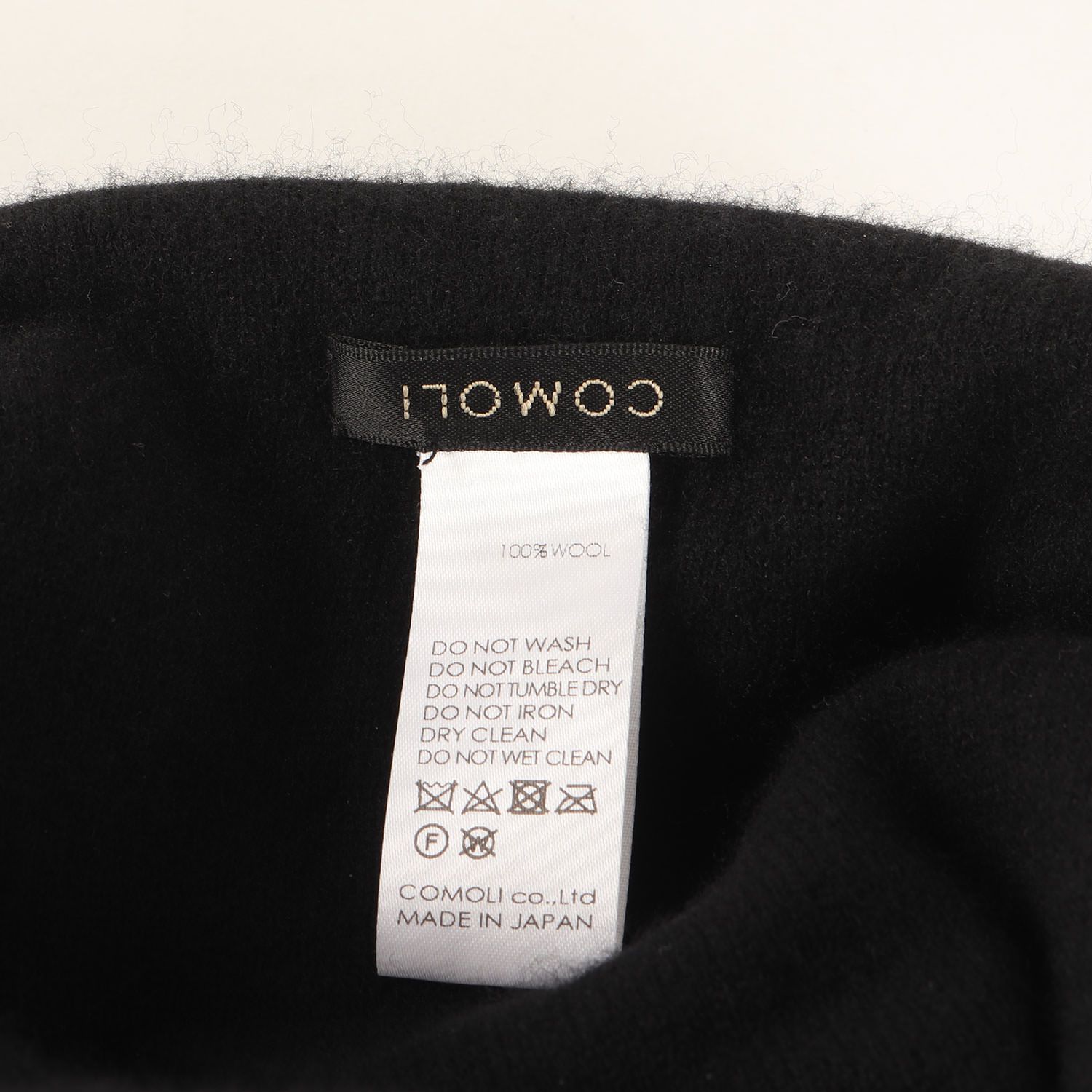 美品】COMOLI コモリ キャップ | 24AW ウール ニット キャップ