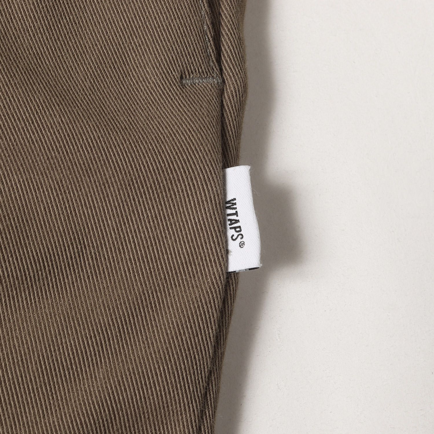 新品】WTAPS ダブルタップス パンツ ベージュ サイズ:M | 25AW 2タック