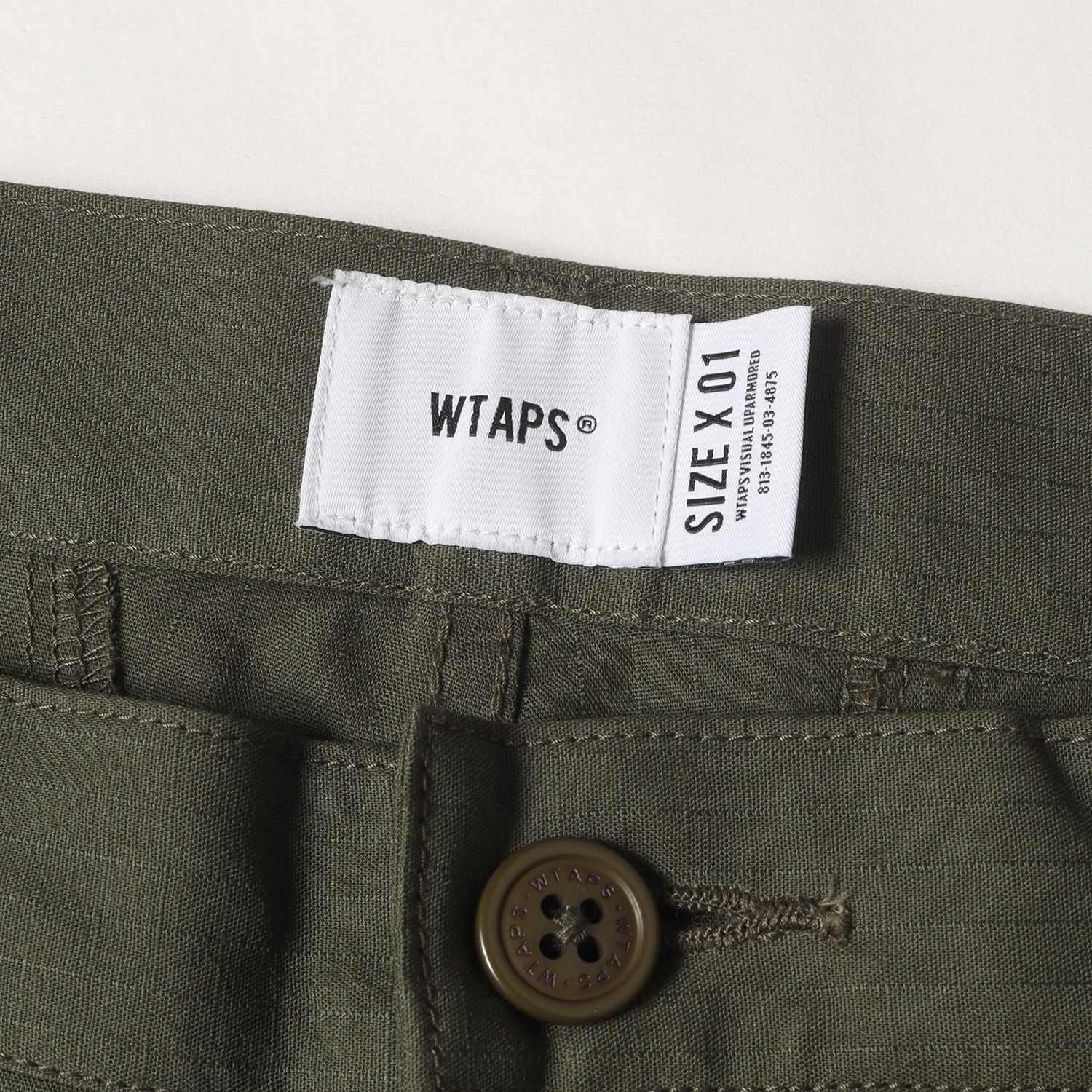 新品同様】WTAPS ダブルタップス パンツ オリーブドラブ サイズ:S