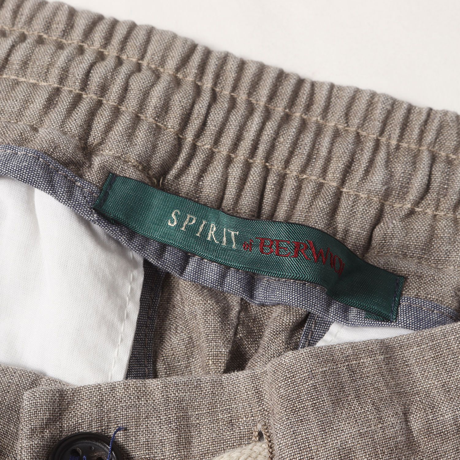 美品】BERWICH ベルウィッチ パンツ ヘザーブラウン サイズ:46