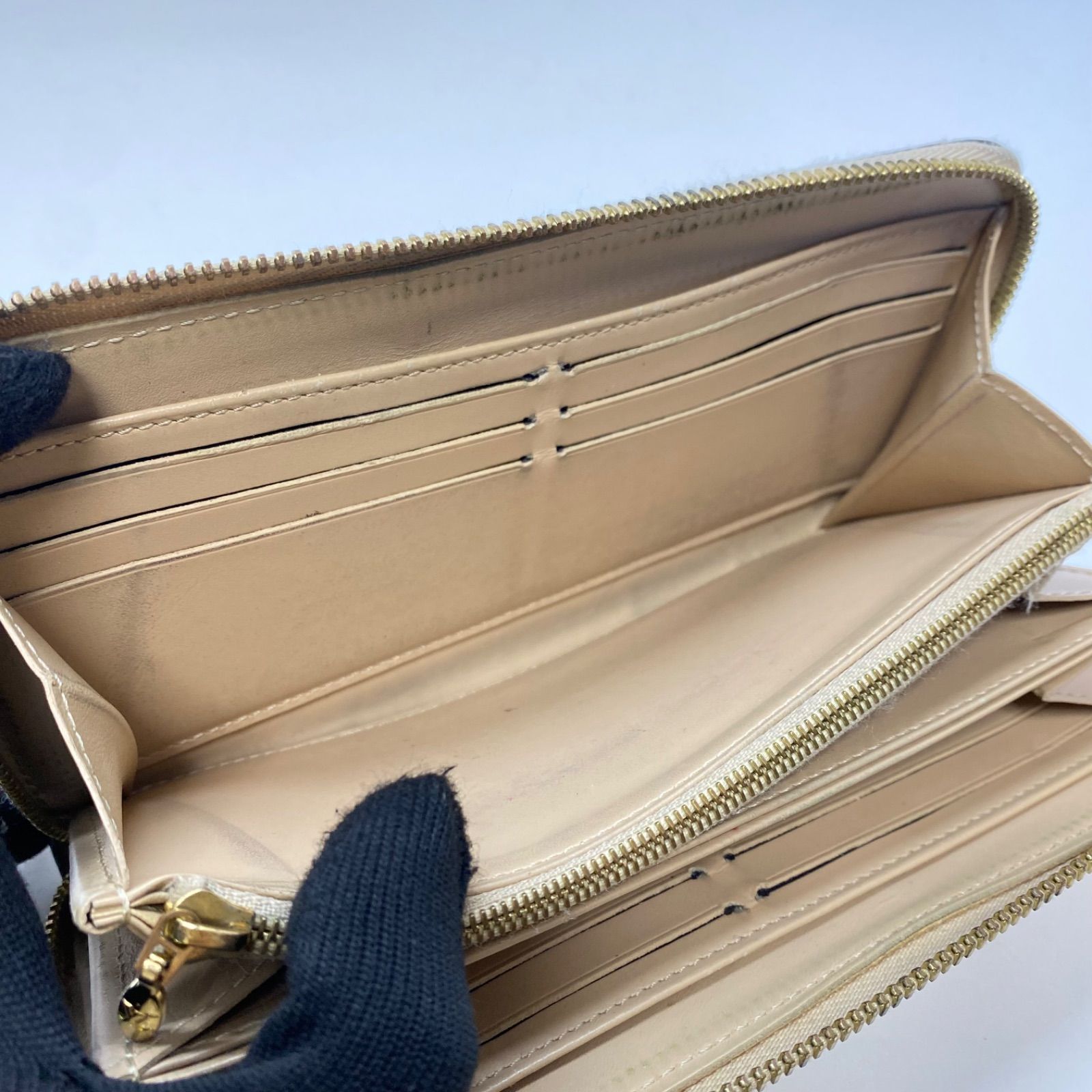 3436 LOUIS VUITTON ルイヴィトン ヴェルニ 長財布 ジッピーウォレット