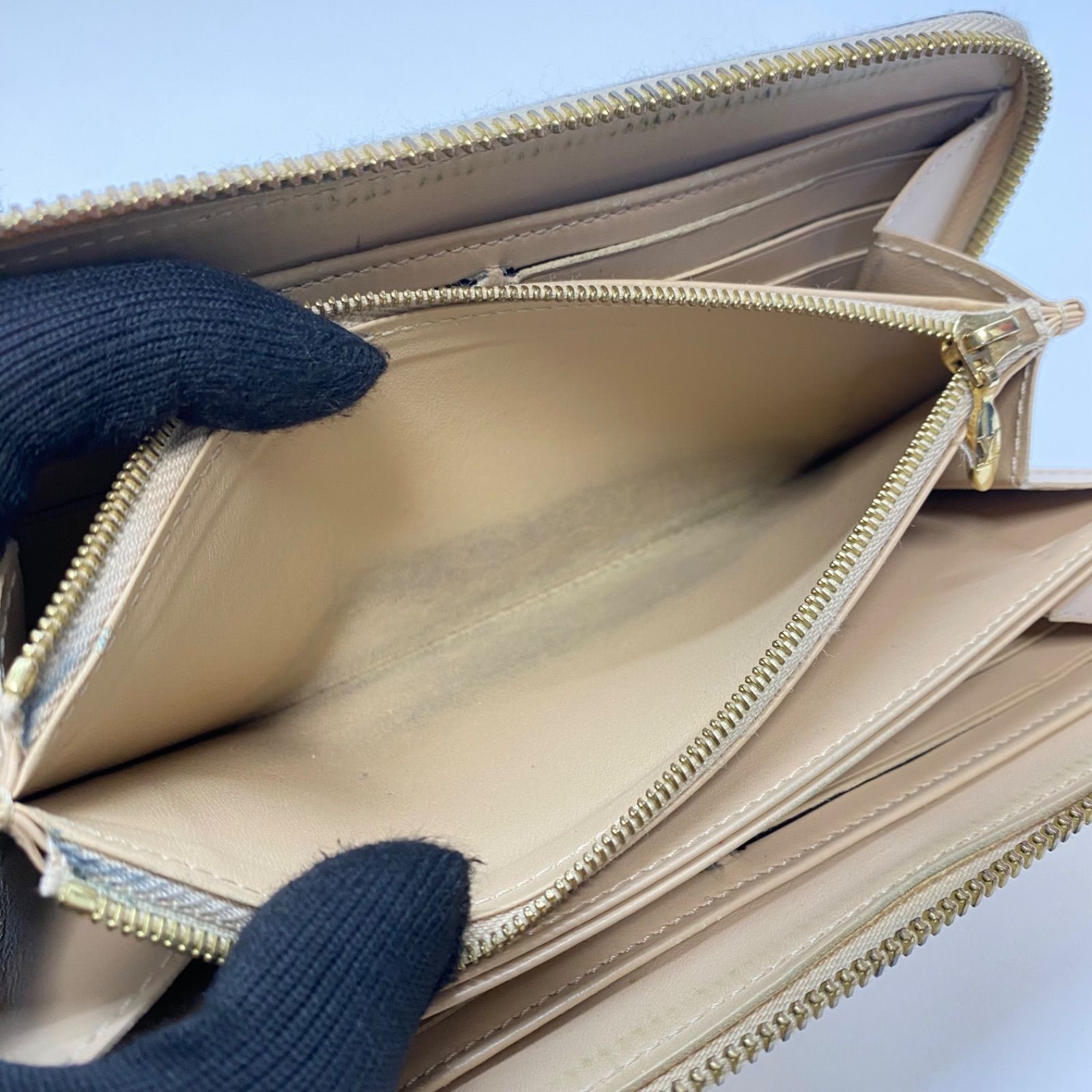 3436 LOUIS VUITTON ルイヴィトン ヴェルニ 長財布 ジッピーウォレット