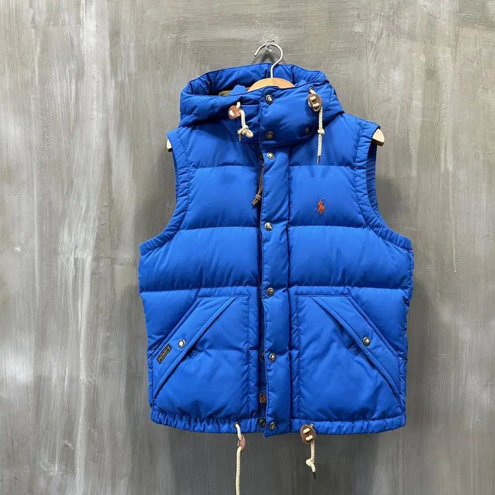 POLO RALPH LAUREN(ポロラルフローレン) ブルー ダックダウン フード