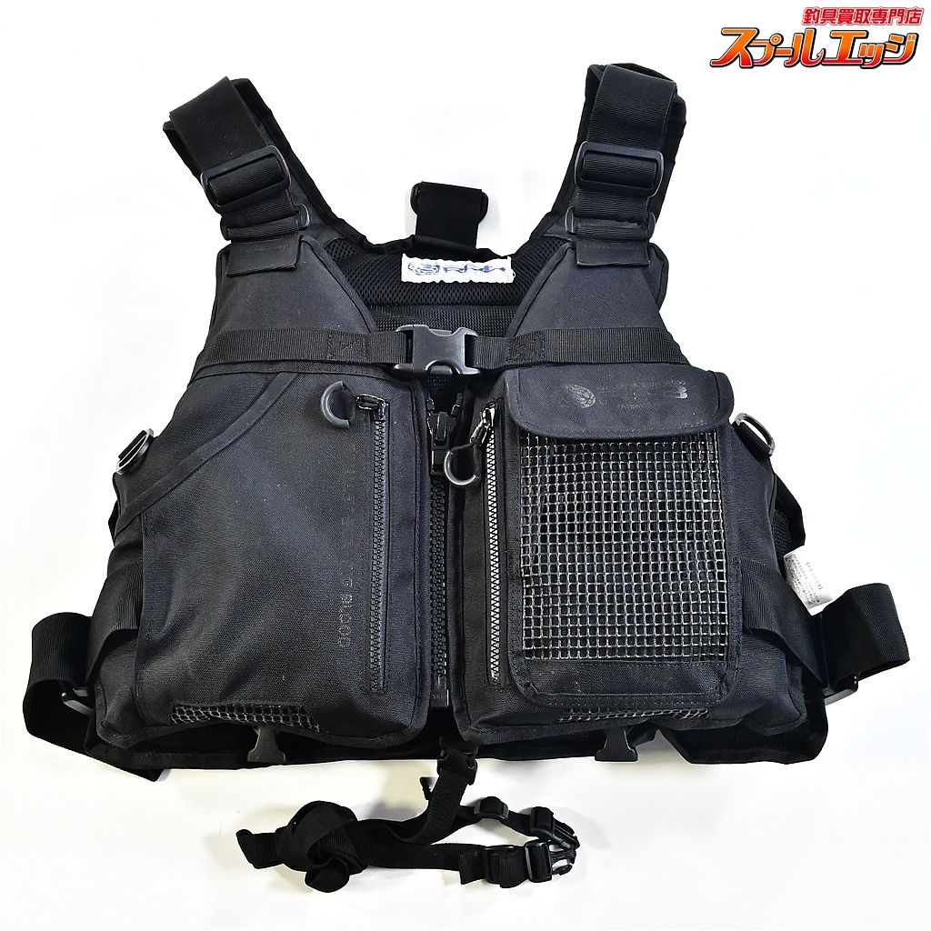 お*な様 【新品未使用】RBBロックショアベストⅢ 【リバレイ】 RBB ロックショアベストIII 3 ブラック サイズフリー