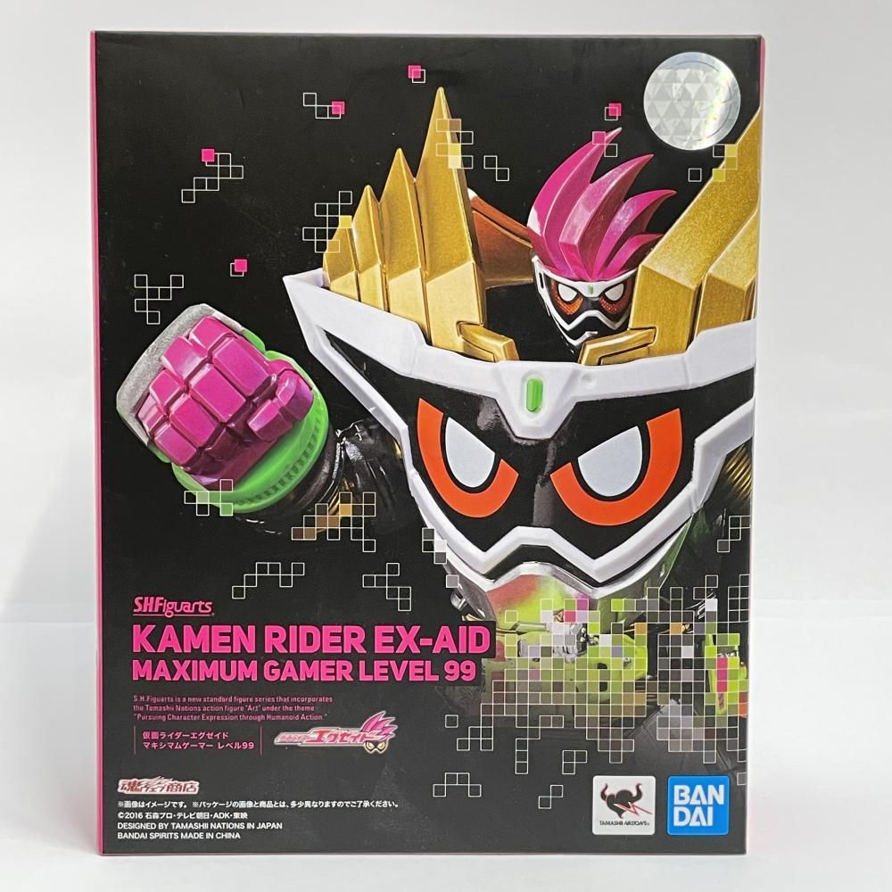 中古】開封)バンダイ S.H.Figuarts 仮面ライダーエグゼイド マキシマム