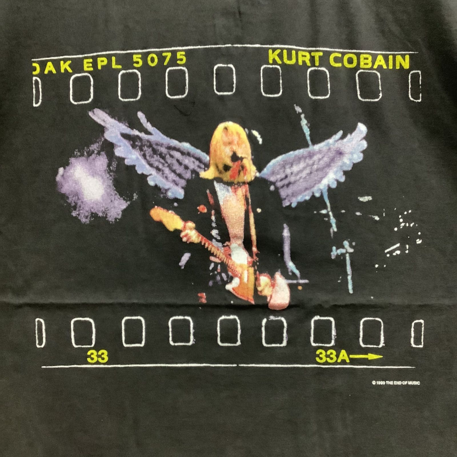 ニルヴァーナ カート・コバーン Tシャツ XLサイズ NIRVANA Kurt Cobain