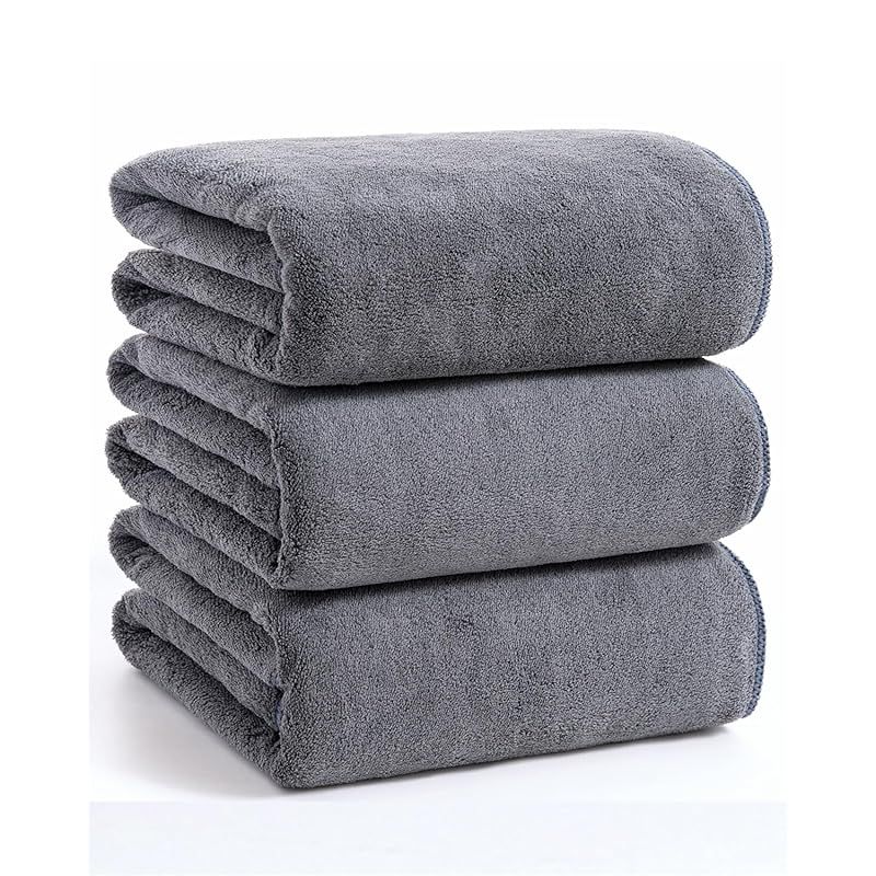 新着商品】バスタオル ホテル仕様 大判 [チャコールグレー 3枚セット