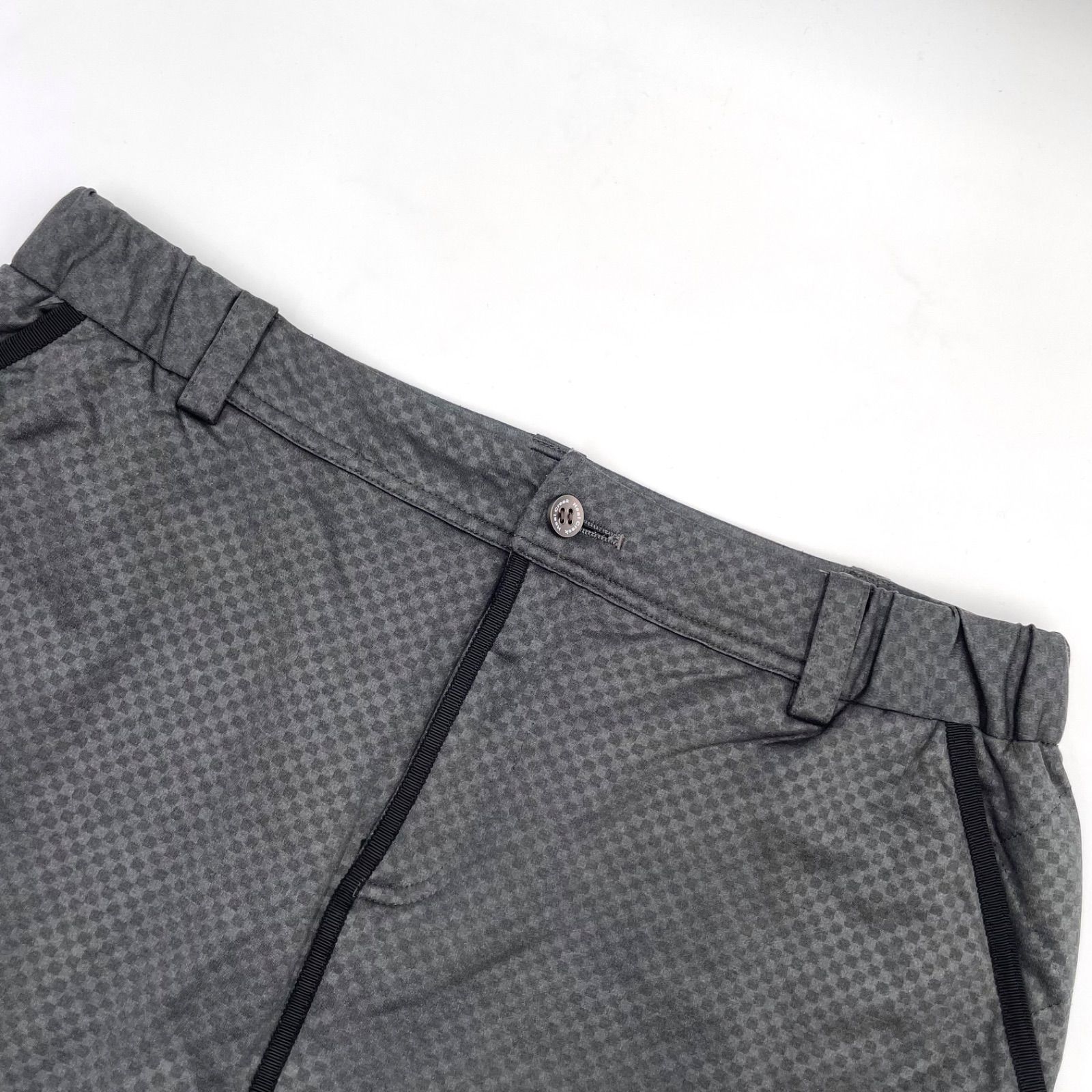 Heal Creek ヒールクリーク スカート ゴルフウェア 伸縮性 ロゴボタン