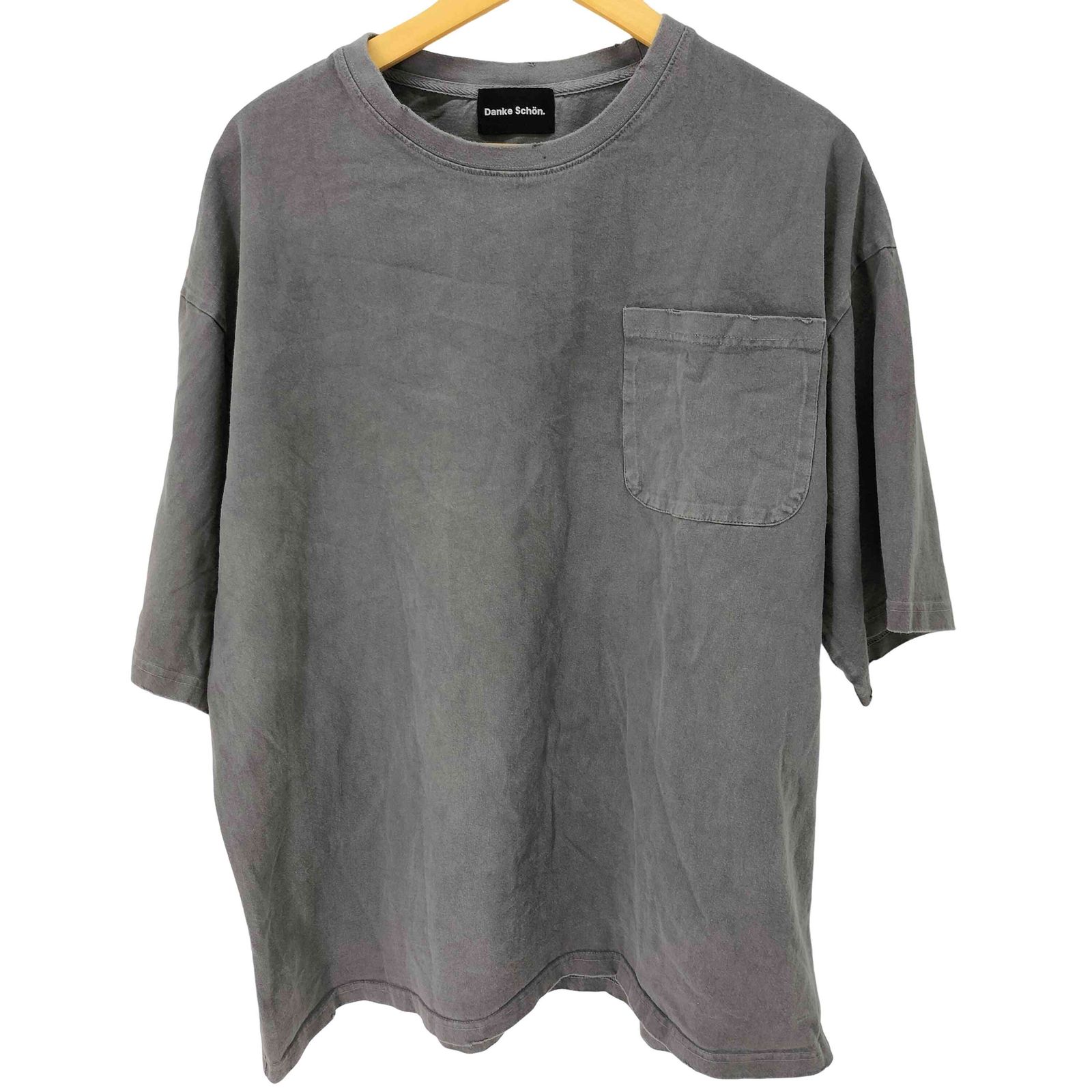 ダンケシェーン Danke Schon 活性染ロゴ S/S Tee バックプリント