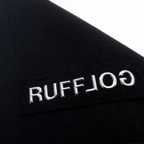 RUFFJOO Golf シャツ S ブラック ラフロッグ RUFFJOO Golf シャツ S