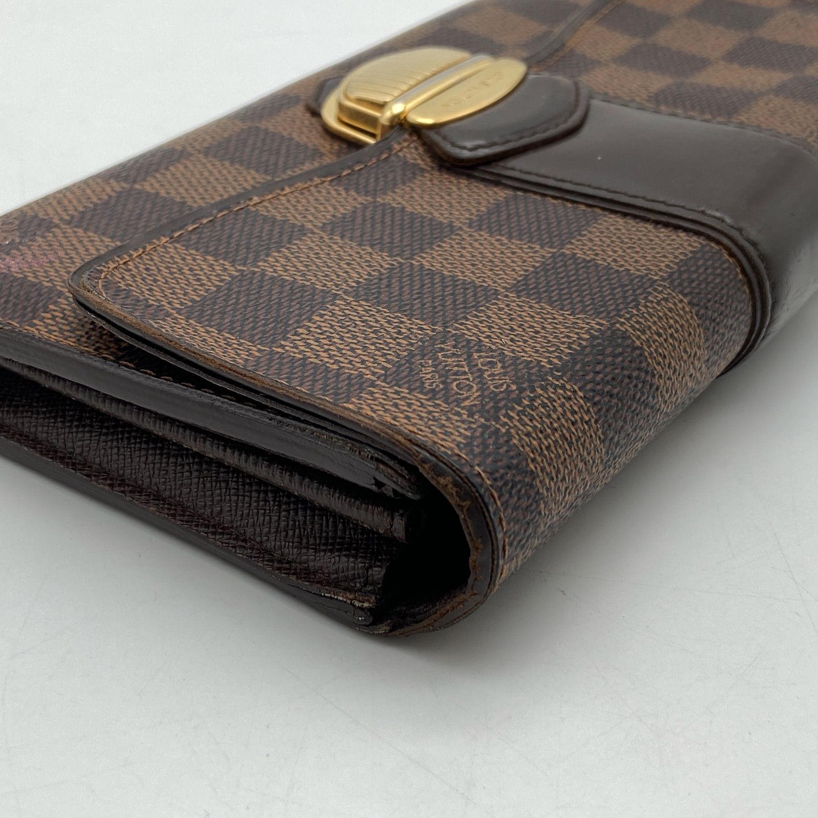 Louis Vuitton Damier Ebene Sistina Wallet N61747 / ルイ・ヴィトン 