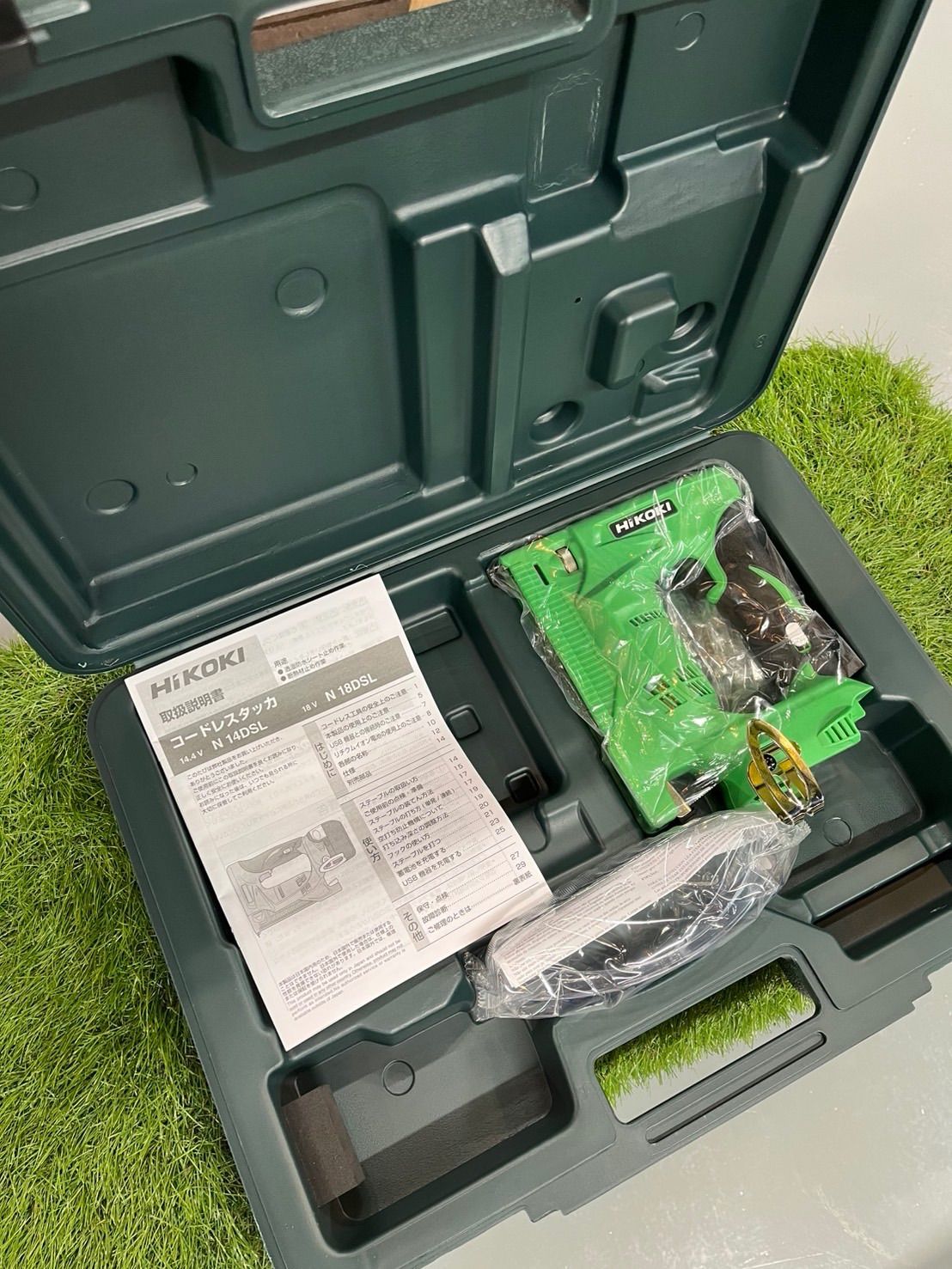 Hi KOKI 13 mm 12 mm幅 コードレスタッカ N 14 DSL NK L