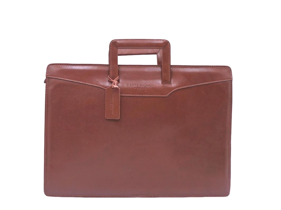 PIERRE BALMAIN ピエールバルマン レザー ブリーフケース ビジネス