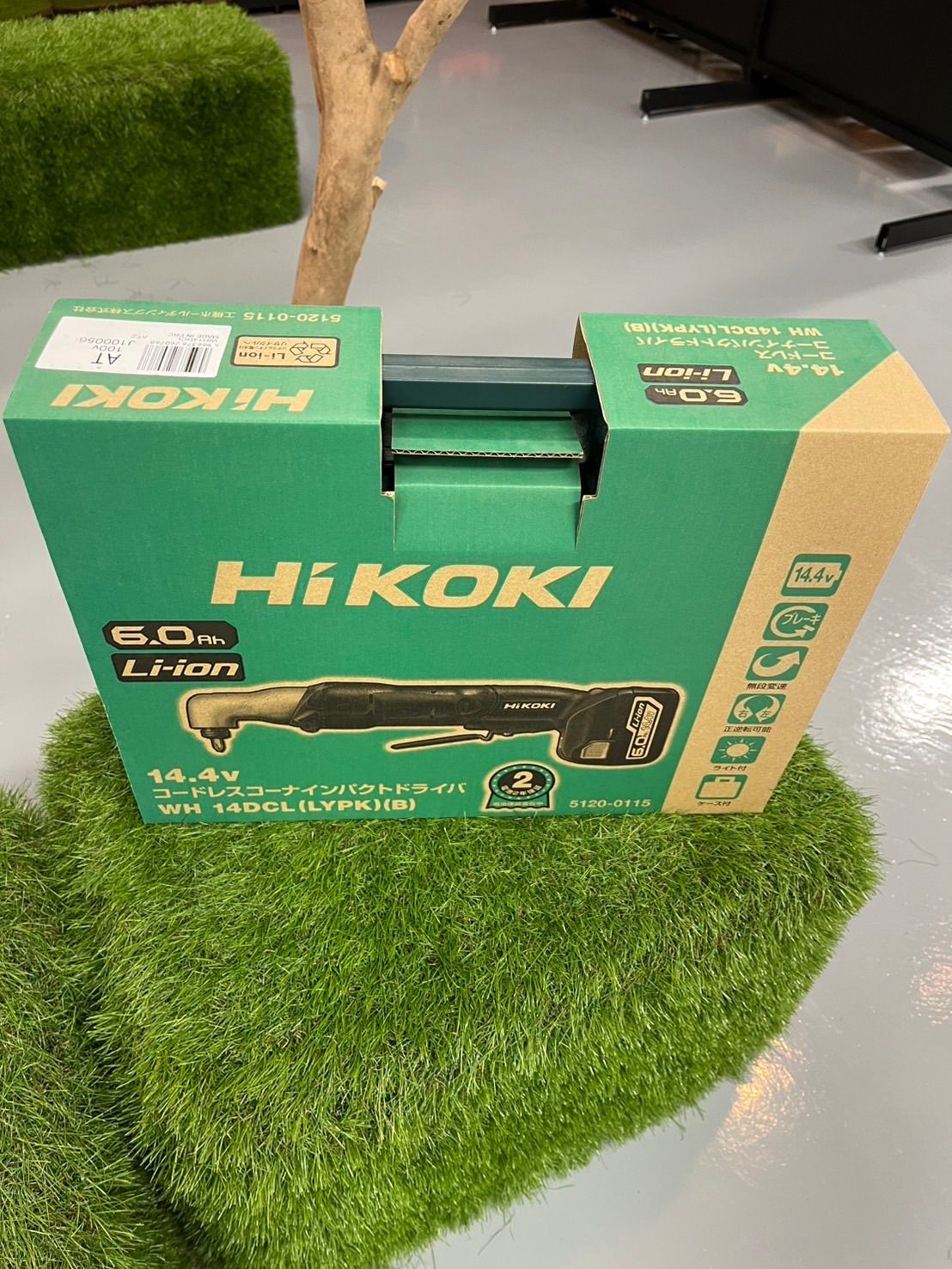  Hi KOKI 14.4 V コードレス コーナインパクトドライバ WH 14 DCL LYPK B インパクトドライバー ドライバー