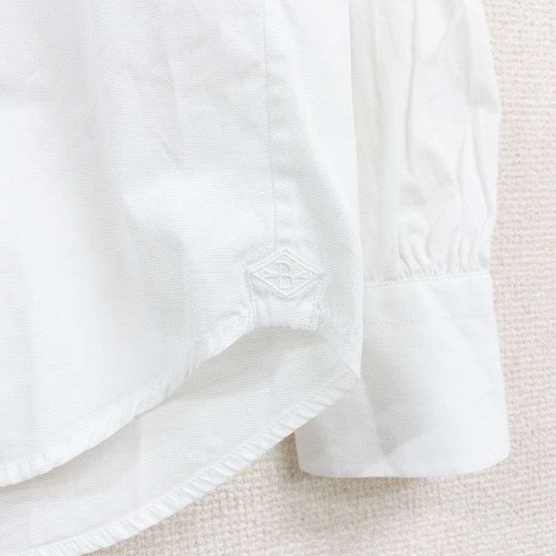 BOURRIENNE PARIS X ブリエンヌパリディス シャツ ピンタック 刺繍