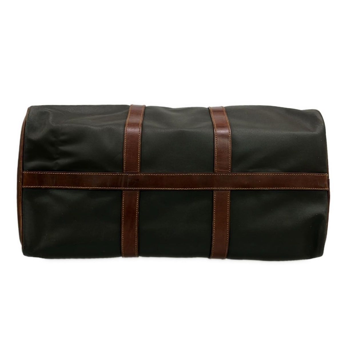 RalphLauren(ラルフローレン) ボストンバッグ - カーキ×ダークブラウン