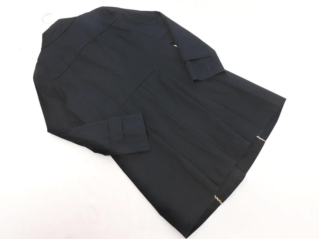 J.PRESS ジェイプレス ステンカラー コート size11/紺 ◇□ レディース