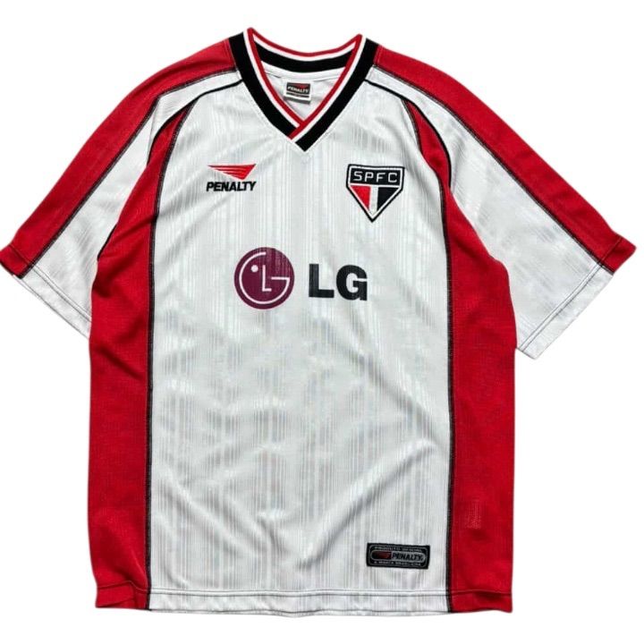 超希少品　90s サンパウロFC PENALTY ユニフォーム　新品未使用品 1990's PENALTY サンパウロFC サッカーシャツ - メルカリ