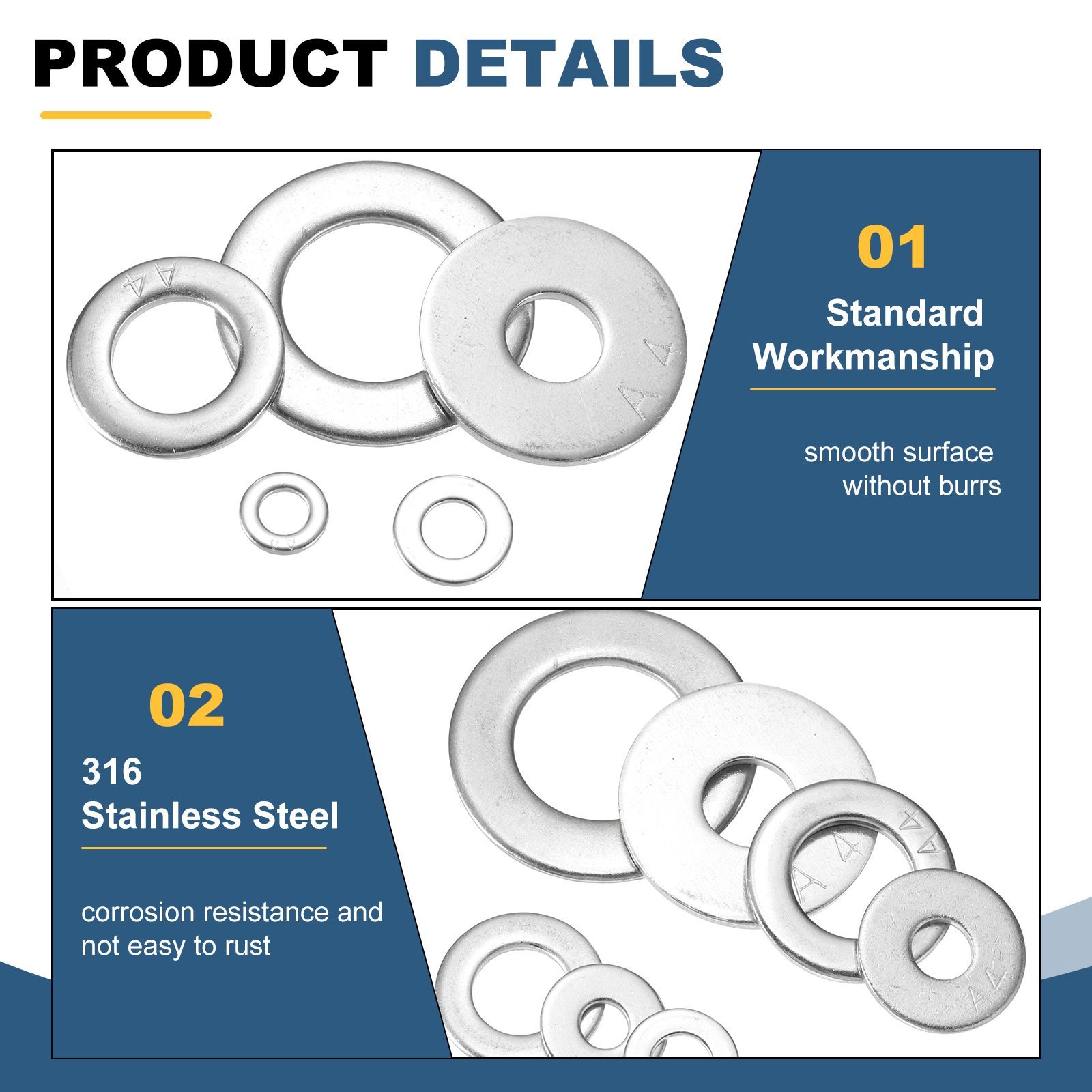 フラットワッシャー M10×10枚 チタン製 超軽量 頑丈 平ワッシャー 平座金 | TITAN MANIA（チタンマニア）公式オンラインストア 10 個 10 金属ワッシャー、平ワッシャー、(6*12*0.2*)