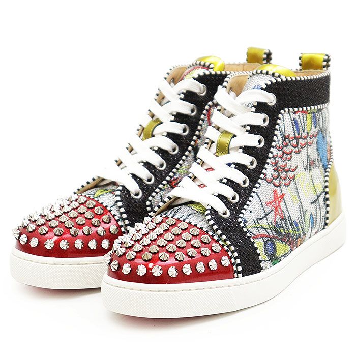 新品同様】Christian Louboutin クリスチャンルブタン ハイカット